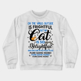 Cats Ugly Christmas Sweater Crewneck Sweatshirt